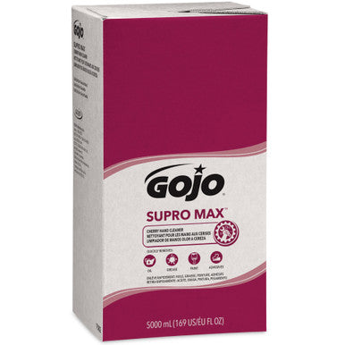 GOJO 7582-02 SUPRO MAX™ Cherry Hand Cleaner, 5 L