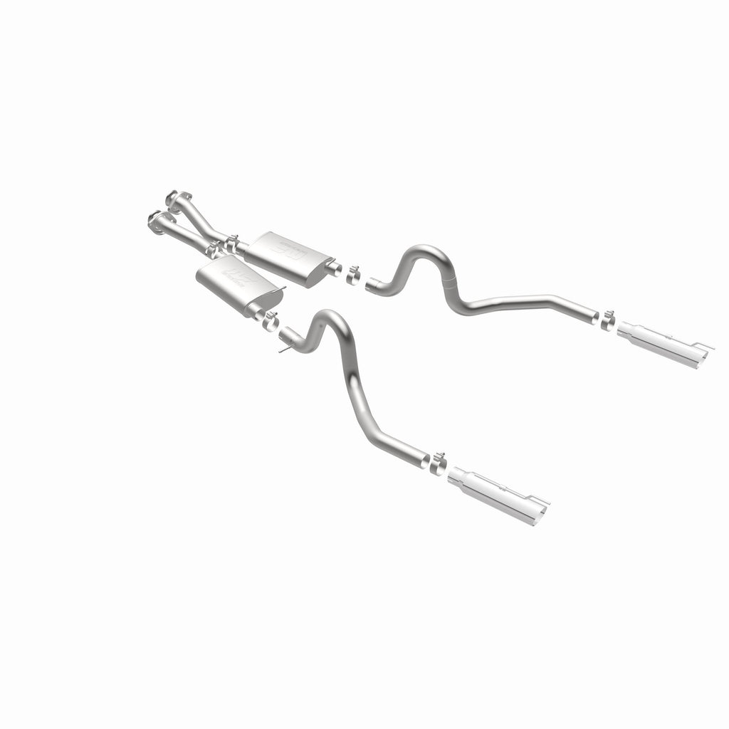 MagnaFlow Exhaust Products 15671 Street Series Polished Cat-Back System for Select Ford Mustang