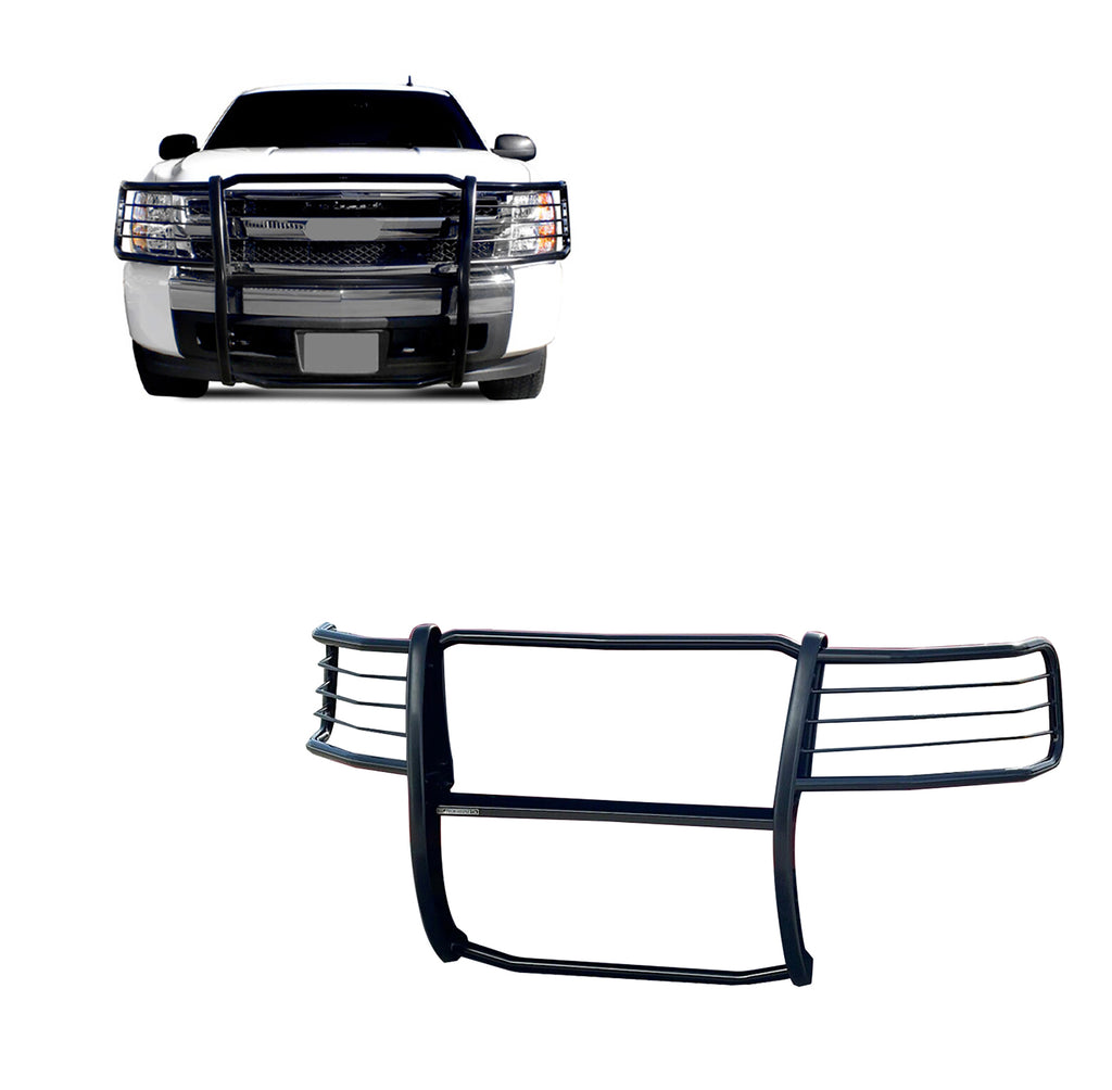 Black Horse Off Road 17A035700A2MA Grille Guard for Select Chevrolet Silverado