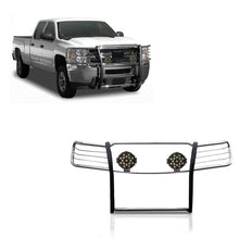 Load image into Gallery viewer, Black Horse Off Road 17A035700A2MSS-PLB Grille Guard Kit for Select Chevrolet Silverado