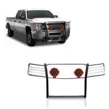 Load image into Gallery viewer, Black Horse Off Road 17A035700A2MSS-PLR Grille Guard Kit for Select Chevrolet Silverado