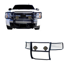 Load image into Gallery viewer, Black Horse Off Road 17A037400MA-PLB Grille Guard Kit for Select Chevrolet Avalanche, Chevrolet Suburban 1500, Chevrolet Tahoe