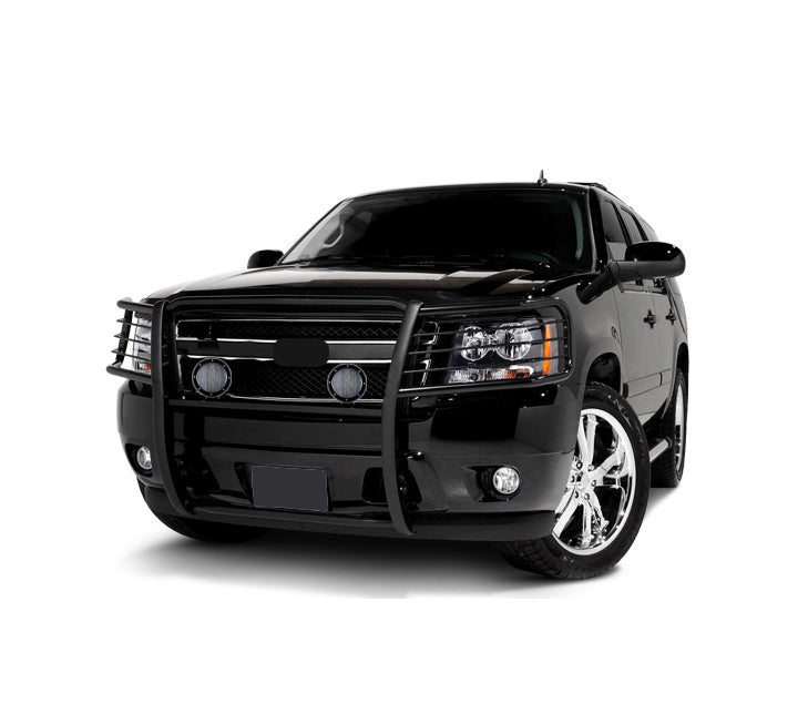 Black Horse Off Road 17A037400MA-PLFB Grille Guard Kit for Select Chevrolet Avalanche, Chevrolet Suburban 1500, Chevrolet Tahoe