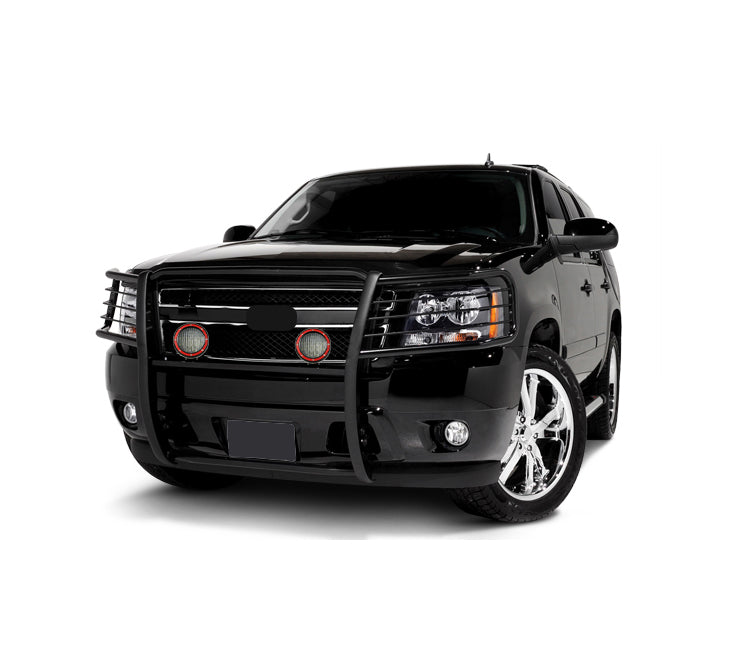 Black Horse Off Road 17A037400MA-PLFR Grille Guard Kit for Select Chevrolet Avalanche, Chevrolet Suburban 1500, Chevrolet Tahoe