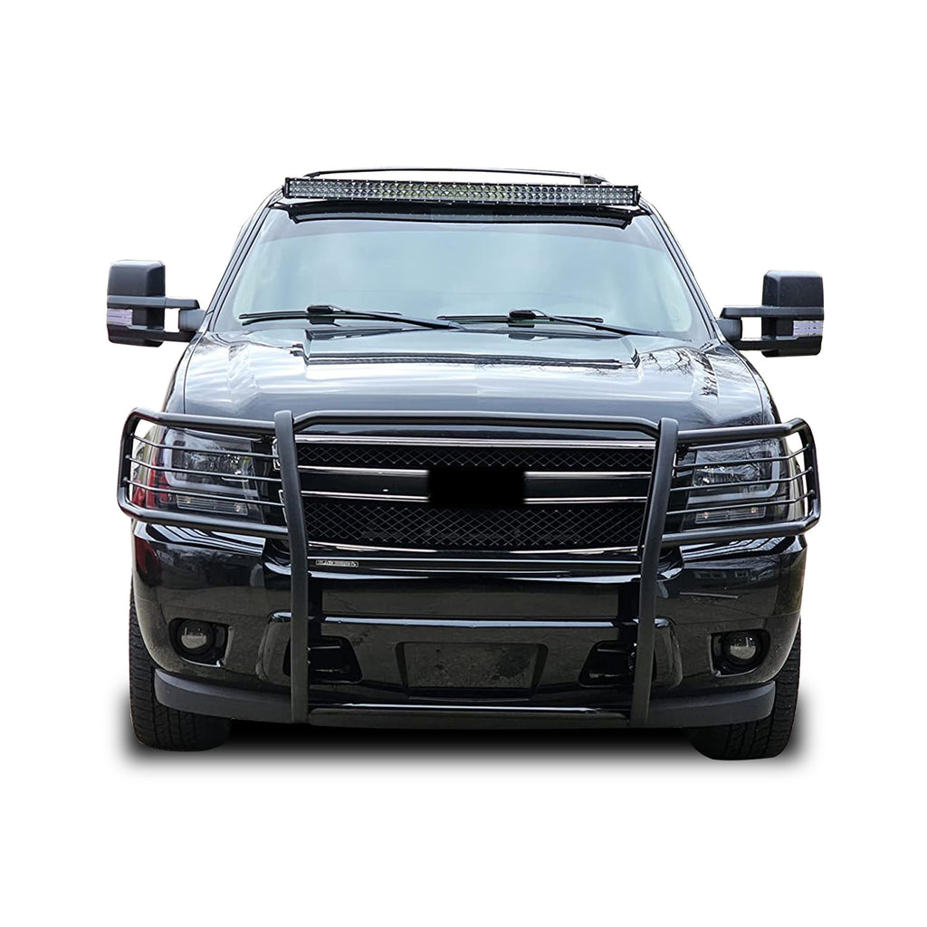 Black Horse Off Road 17A037400MA Grille Guard for Select Chevrolet Avalanche, Chevrolet Suburban 1500, Chevrolet Tahoe