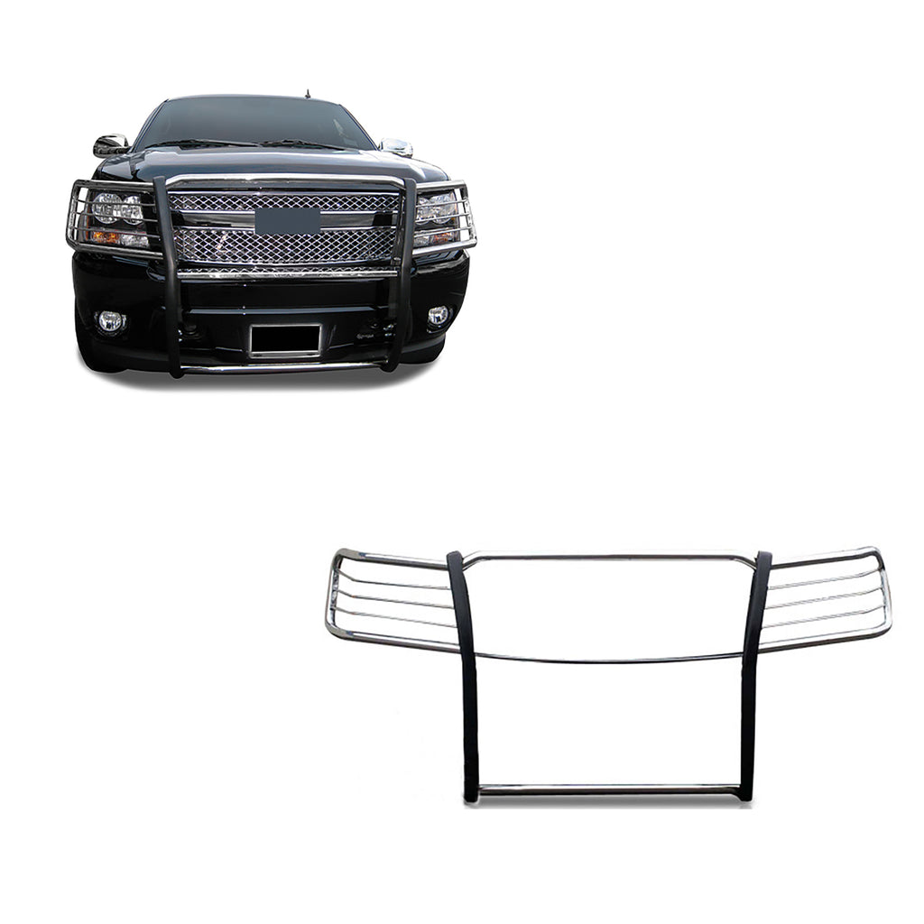 Black Horse Off Road 17A037400MSS Grille Guard for Select Chevrolet Avalanche, Chevrolet Suburban 1500, Chevrolet Tahoe