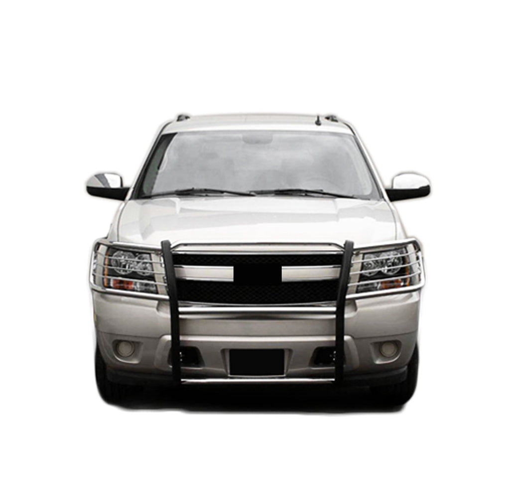 Black Horse Off Road 17A037400MSS Grille Guard for Select Chevrolet Avalanche, Chevrolet Suburban 1500, Chevrolet Tahoe