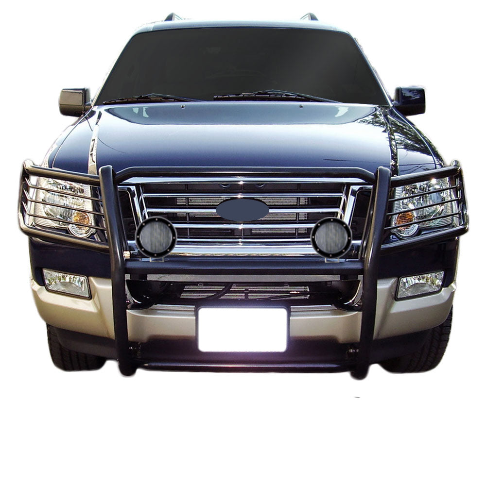 Black Horse Off Road 17A047600MA-PLFB Grille Guard Kit for Select Ford Explorer