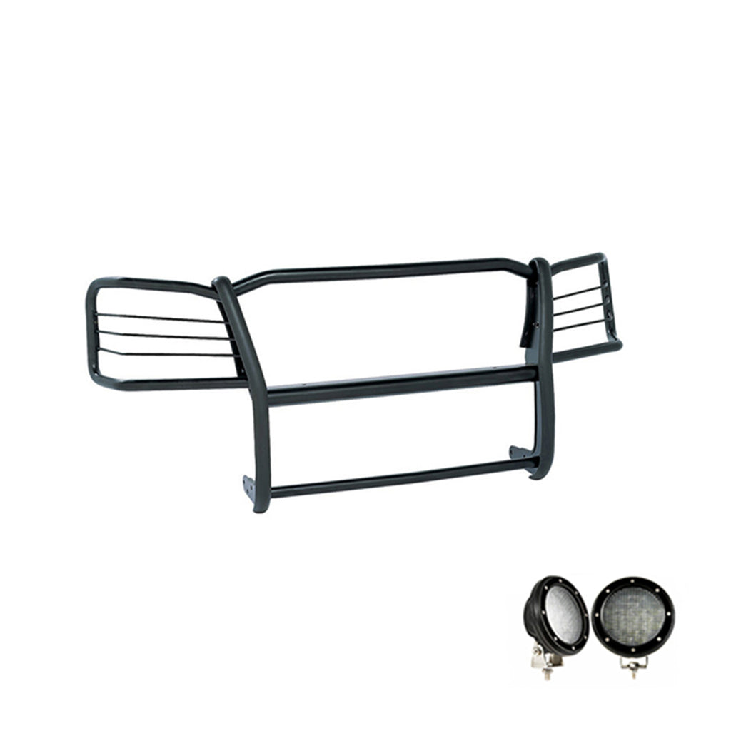 Black Horse Off Road 17A047600MA-PLFB Grille Guard Kit for Select Ford Explorer