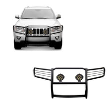 Load image into Gallery viewer, Black Horse Off Road 17A080200MA-PLB Grille Guard Kit for Select Jeep Grand Cherokee