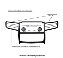 Load image into Gallery viewer, Black Horse Off Road 17A080200MA-PLFB Grille Guard Kit for Select Jeep Grand Cherokee