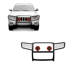 Load image into Gallery viewer, Black Horse Off Road 17A080200MA-PLR Grille Guard Kit for Select Jeep Grand Cherokee