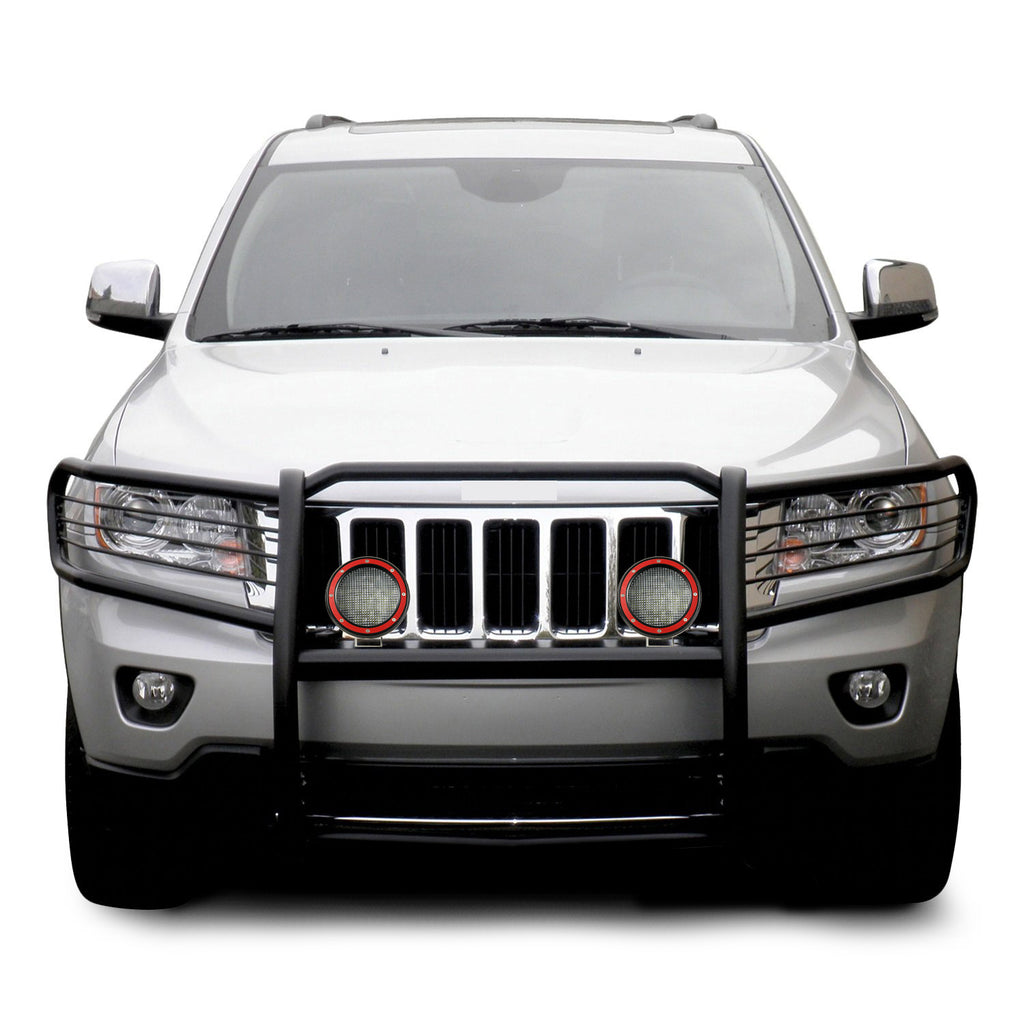 Black Horse Off Road 17A080202MA-PLFR Grille Guard Kit for Select Jeep Grand Cherokee