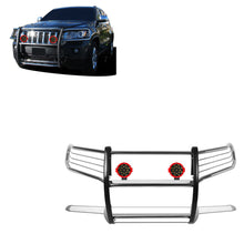 Load image into Gallery viewer, Black Horse Off Road 17A080202MSS-PLR Grille Guard Kit for Select Jeep Grand Cherokee