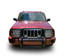 Load image into Gallery viewer, Black Horse Off Road 17A081000MA-PLFB Grille Guard Kit for Select Jeep Commander