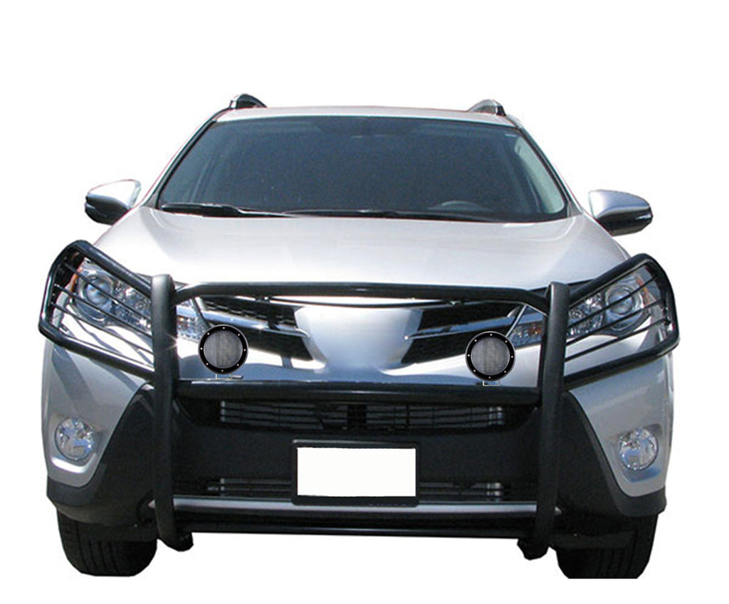 Black Horse Off Road 17A093902MA-PLFB Grille Guard Kit for Select Toyota RAV4