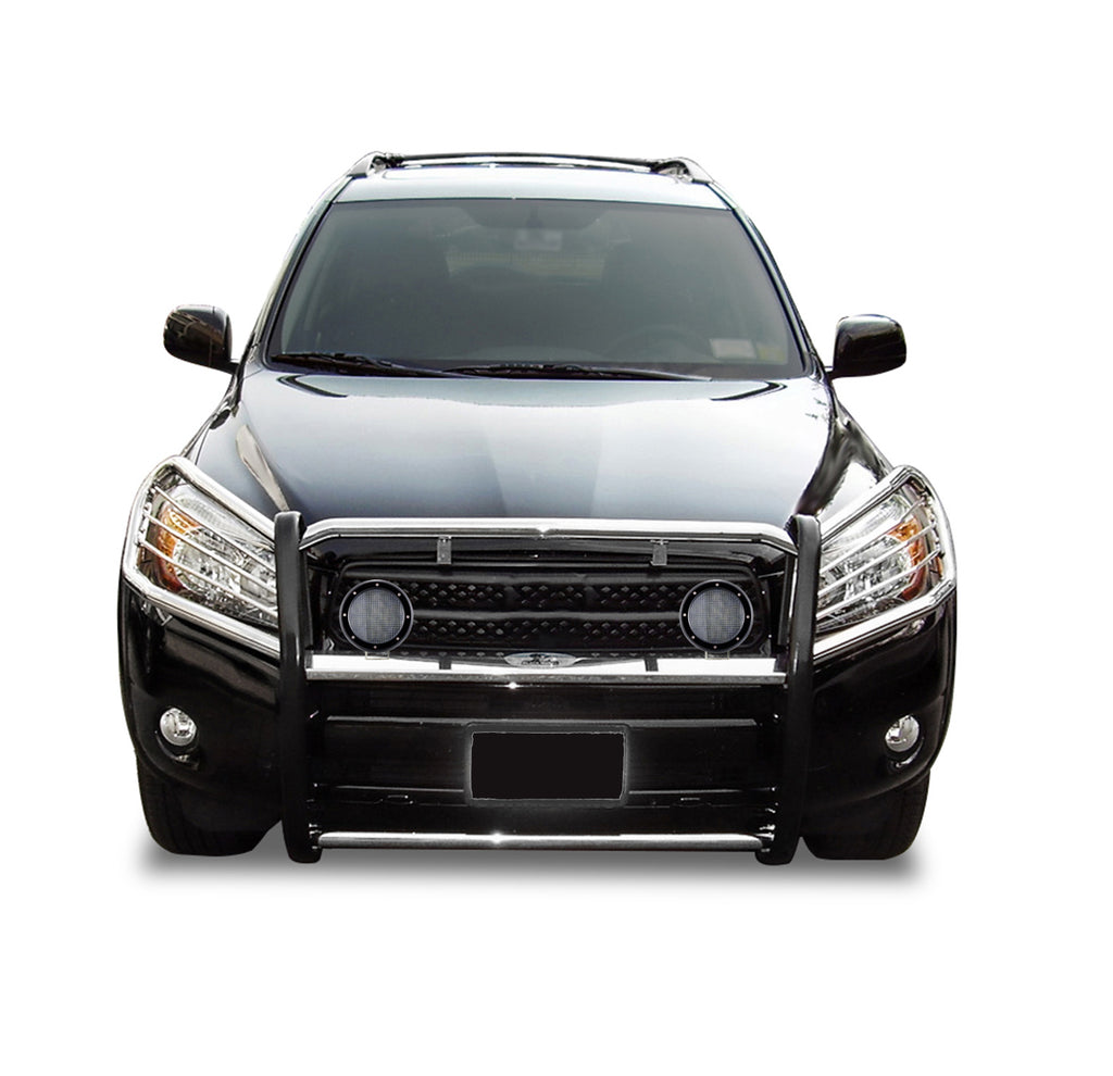 Black Horse Off Road 17A093902MSS-PLFB Grille Guard Kit for Select Toyota RAV4