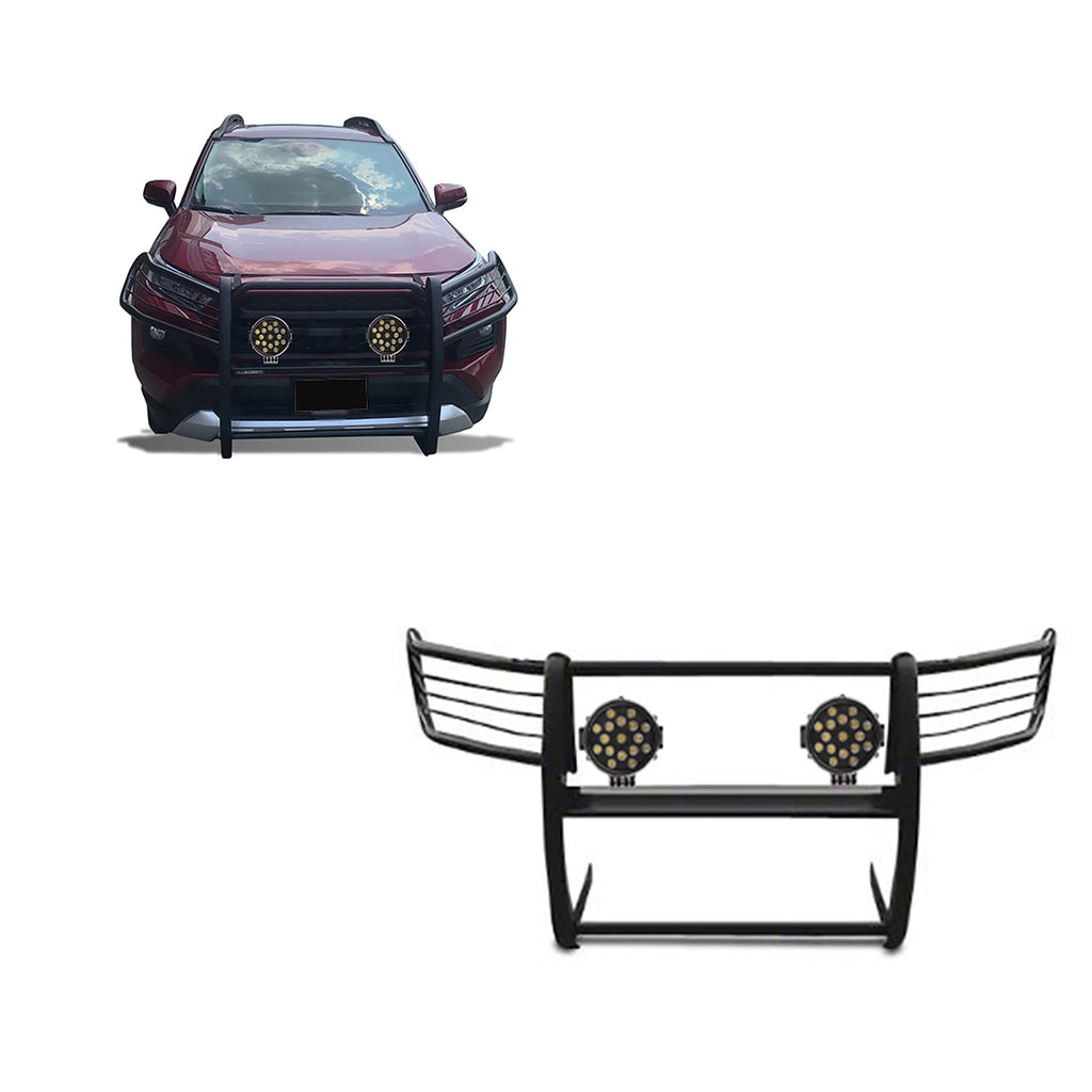 Black Horse Off Road 17A093904MA-PLB Grille Guard Kit for Select Toyota RAV4