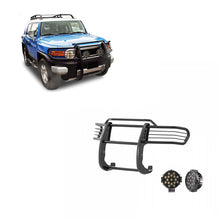 Load image into Gallery viewer, Black Horse Off Road 17A098600MA-PLB Grille Guard Kit for Select Toyota FJ Cruiser