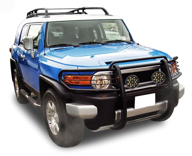 Black Horse Off Road 17A098600MA-PLB Grille Guard Kit for Select Toyota FJ Cruiser