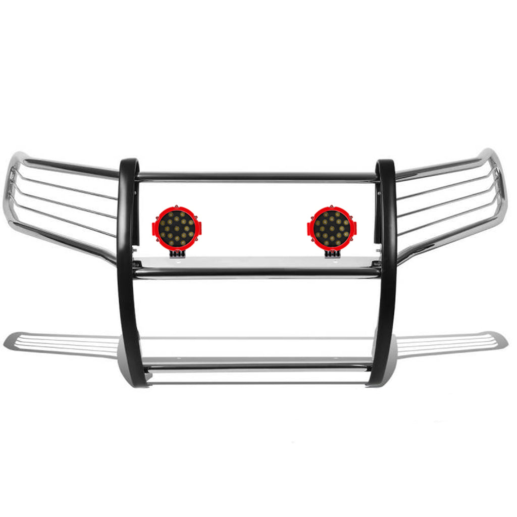 Black Horse Off Road 17A110200MSS-PLR Grille Guard Kit for Select Nissan Frontier, Nissan Pathfinder