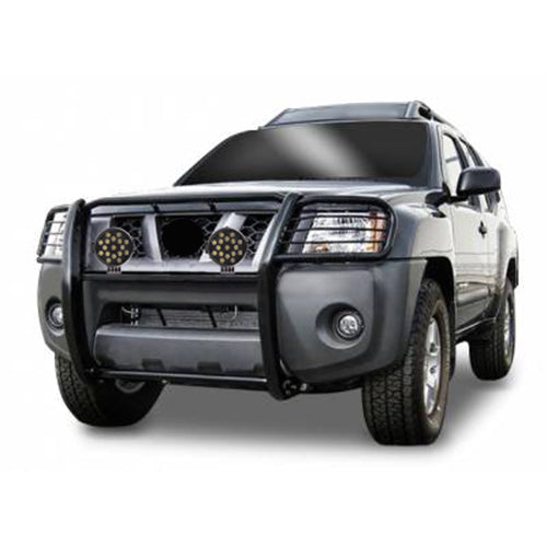 Black Horse Off Road 17A112100MA-PLB Grille Guard Kit for Select Nissan Xterra