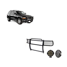 Load image into Gallery viewer, Black Horse Off Road 17BH23MA-PLB Grille Guard Kit for Select Dodge Dakota, Dodge Durango