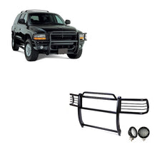 Load image into Gallery viewer, Black Horse Off Road 17BH23MA-PLFB Grille Guard Kit for Select Dodge Dakota, Dodge Durango