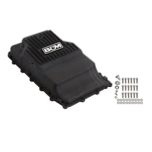 Load image into Gallery viewer, 17C-F150-Hitek-Heavy-Duty-Deep-Transmission-Pan-W-Magnetic-Drain-Plug-Aluminum-Black