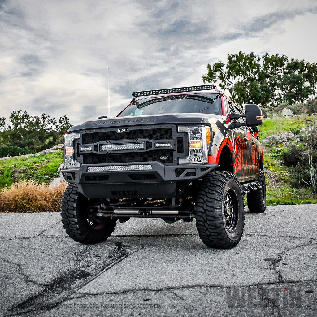 17C-F250F350-Super-Duty-Textured-Black-Promod-Front-Bumper