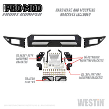 Load image into Gallery viewer, 17C-F250F350-Super-Duty-Textured-Black-Promod-Front-Bumper
