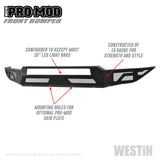Westin 58-41175 Pro-Mod Front Bumper