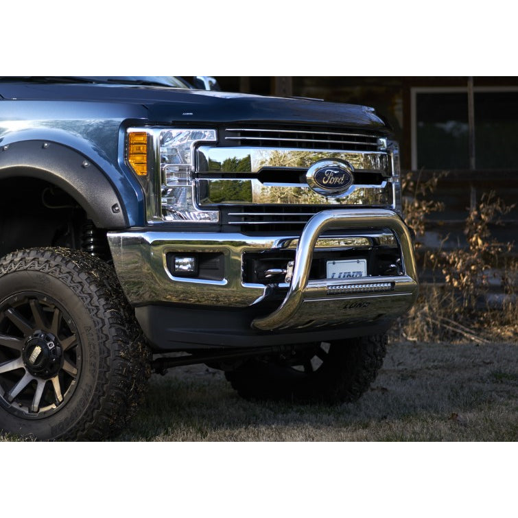 17C-F250F350F450F550-Super-Duty-Bull-Bar-With-Light-And-Wiringstainless