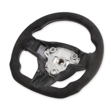 Load image into Gallery viewer, 17C-Tesla-Model-3--20C-Model-Y-Steering-Wheel-Alcantara-Wrapped-Black