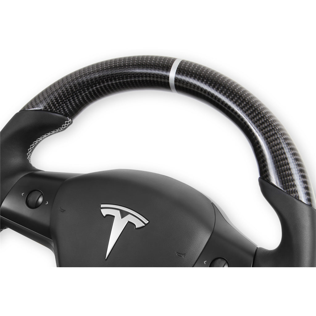 17C-Tesla-Model-3-Steering-Wheel-Carbon-Fiber-W-Leather-Grips-Black-Leather
