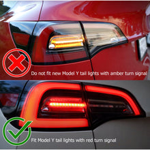 Load image into Gallery viewer, 17C-Tesla-Model-320C-Model-Y-Proseries-Led-Tail-LightsLed-Light-Tubes-Light-Up-WParking-Light