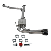 Load image into Gallery viewer, 17C-Titan-5.6L-Flowfx-Catback-Exhaust-3In-X-2.5In-Center-Dual-Out-4In-Tip