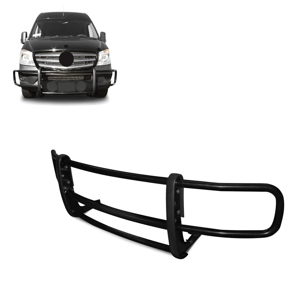Black Horse Off Road 17D501MA Spartan Grille Guard for Select Dodge Sprinter 2500, Dodge Sprinter 3500, Freightliner Sprinter 2500, Freightliner Sprinter 3500, Mercedes-Benz Sprinter 1500, Mercedes-Benz Sprinter 2500, Mercedes-Benz Sprinter 3500,