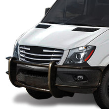 Load image into Gallery viewer, Black Horse Off Road 17D501MA Spartan Grille Guard for Select Dodge Sprinter 2500, Dodge Sprinter 3500, Freightliner Sprinter 2500, Freightliner Sprinter 3500, Mercedes-Benz Sprinter 1500, Mercedes-Benz Sprinter 2500, Mercedes-Benz Sprinter 3500,