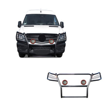 Load image into Gallery viewer, Black Horse Off Road 17D502MA-PLFR Grille Guard Kit for Select Dodge Sprinter 2500, Dodge Sprinter 3500, Freightliner Sprinter 2500, Freightliner Sprinter 3500, Mercedes-Benz Sprinter 2500, Mercedes-Benz Sprinter
