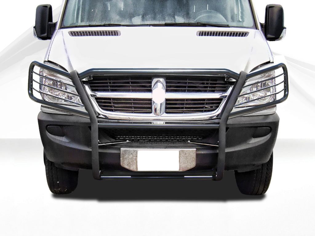 Black Horse Off Road 17D502MA Grille Guard for Select Dodge Sprinter 2500, Dodge Sprinter 3500, Freightliner Sprinter 2500, Freightliner Sprinter 3500, Mercedes-Benz Sprinter, Mercedes-Benz Sprinter 2500, Mercedes-Benz Sprinter