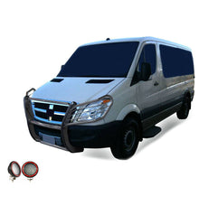 Load image into Gallery viewer, Black Horse Off Road 17D502MSS-PLFR Grille Guard Kit for Select Dodge Sprinter 2500, Dodge Sprinter 3500, Freightliner Sprinter 2500, Freightliner Sprinter 3500, Mercedes-Benz Sprinter 2500, Mercedes-Benz Sprinter