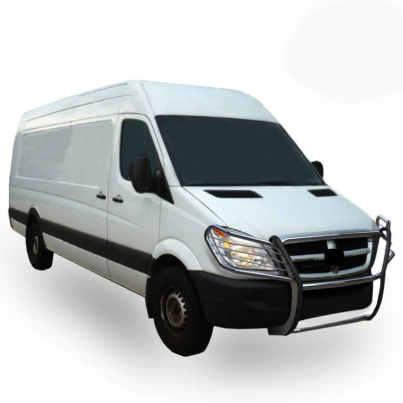 Black Horse Off Road 17D502MSS Grille Guard for Select Dodge Sprinter 2500, Dodge Sprinter 3500, Freightliner Sprinter 2500, Freightliner Sprinter 3500, Mercedes-Benz Sprinter 2500, Mercedes-Benz Sprinter