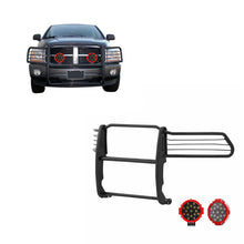 Load image into Gallery viewer, Black Horse Off Road 17DG100MA-PLR Grille Guard Kit for Select Dodge Ram 1500, Dodge Ram 2500, Dodge Ram