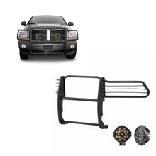 Load image into Gallery viewer, Black Horse Off Road 17DG105MA-PLB Grille Guard Kit for Select Dodge Ram 1500, Dodge Ram 2500, Dodge Ram