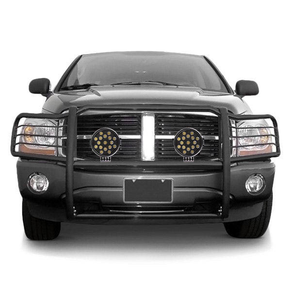 Black Horse Off Road 17DG105MA-PLB Grille Guard Kit for Select Dodge Ram 1500, Dodge Ram 2500, Dodge Ram