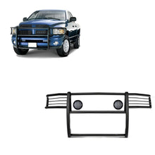 Load image into Gallery viewer, Black Horse Off Road 17DG105MA-PLFB Grille Guard Kit for Select Dodge Ram 1500, Dodge Ram 2500, Dodge Ram