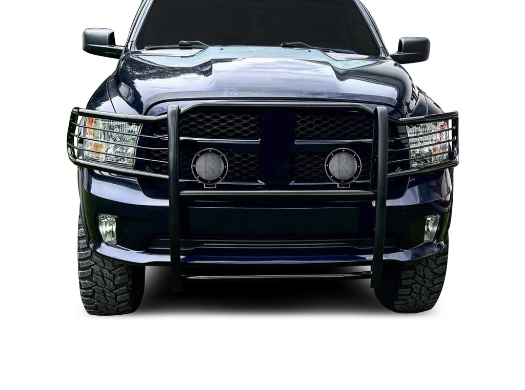 Black Horse Off Road 17DG109MA-PLFB Grille Guard Kit for Select Dodge Ram 1500, Ram 1500, Ram Classic