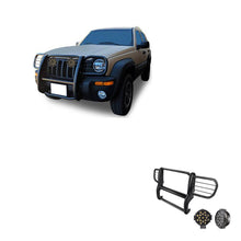 Load image into Gallery viewer, Black Horse Off Road 17EH26MA-PLB Grille Guard Kit for Select Jeep Liberty