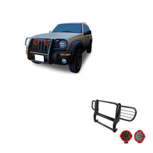 Load image into Gallery viewer, Black Horse Off Road 17EH26MA-PLR Grille Guard Kit for Select Jeep Liberty